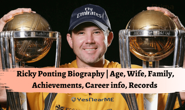 Cricketer Ricky Ponting Biography and His Career Achievements.
