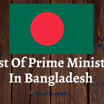 List of Prime Minister in Bangladesh