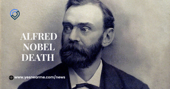 ALFRED NOBEL DEATH