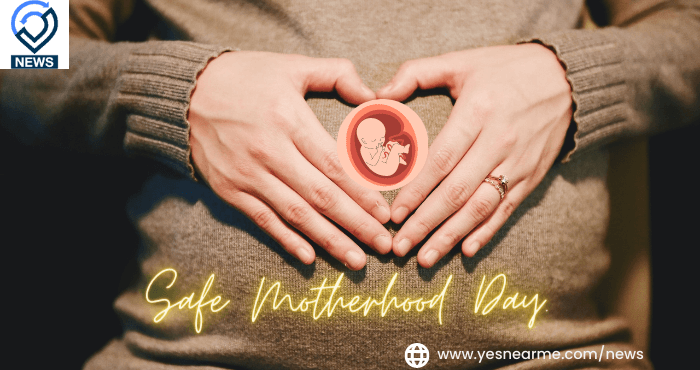 Safe Motherhood day.