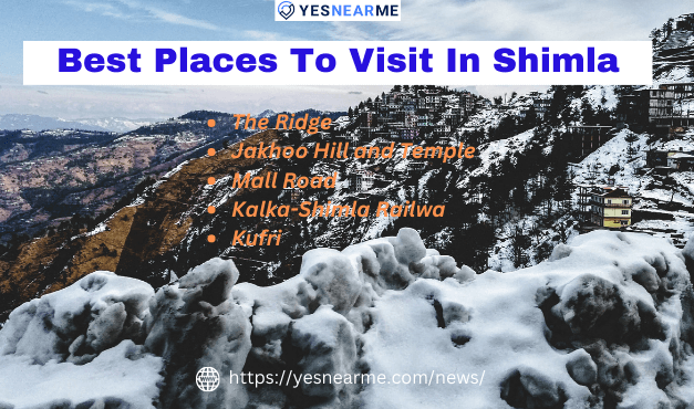Best Places To Visit In Shimla