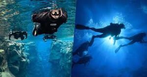 snorkeling diving