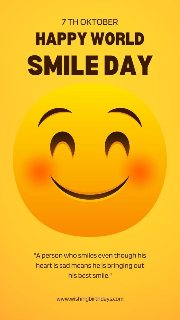 World Smile Day 