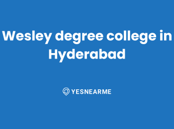 Wesley degree college in Hyderabad