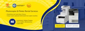 Efficient multifunction printer available on rent